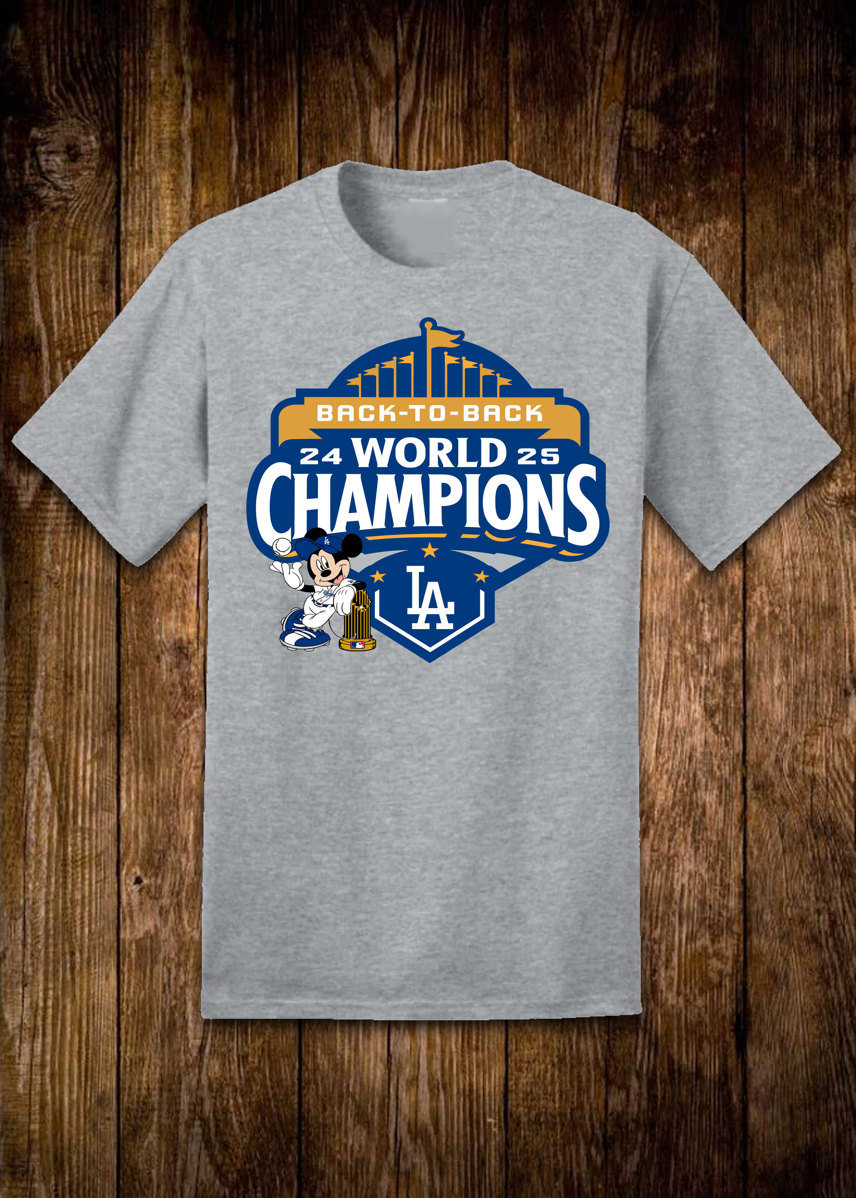 Back 2 Back Mickey Dodgers Shirt