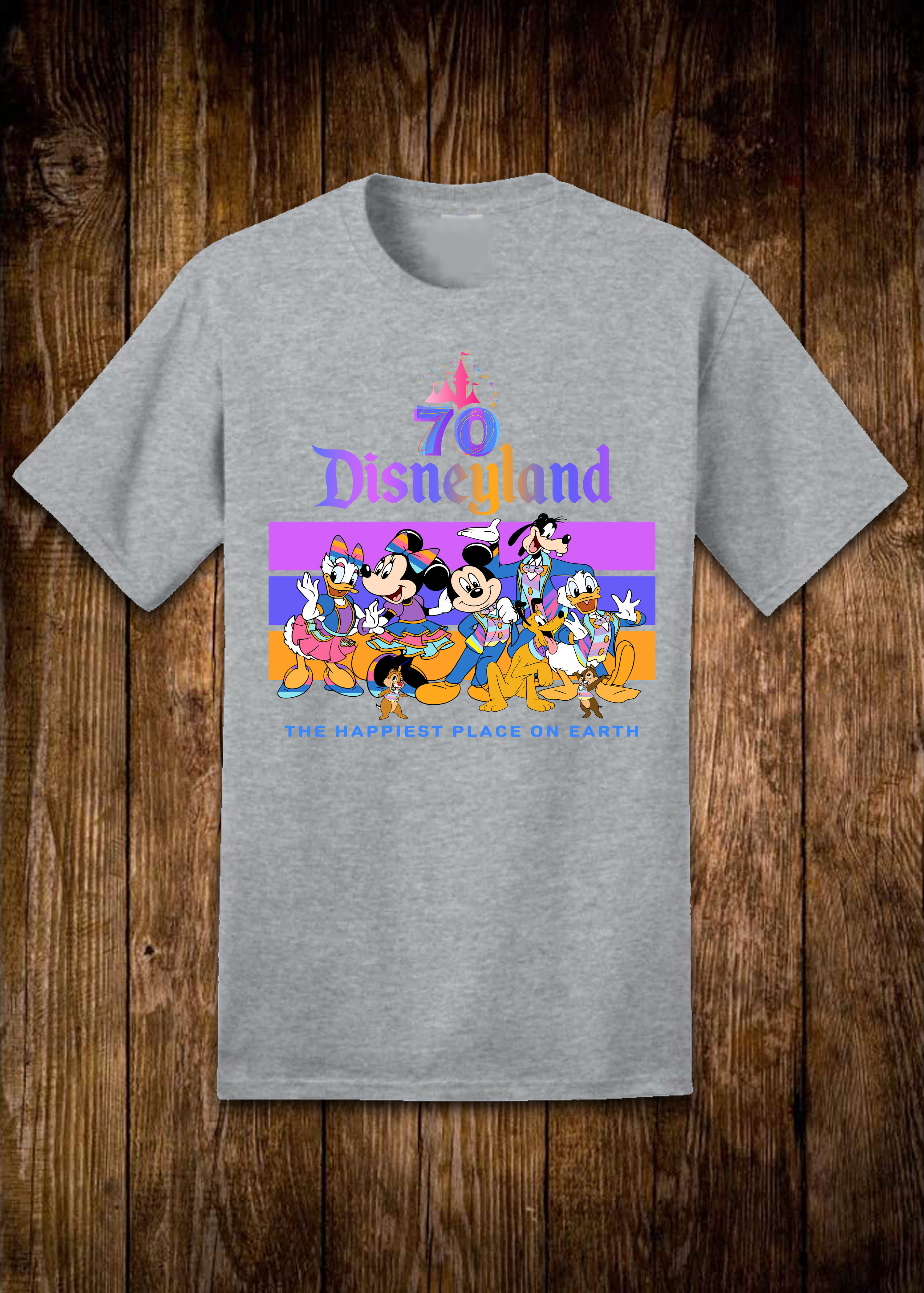 70th Friends Lines Shirt