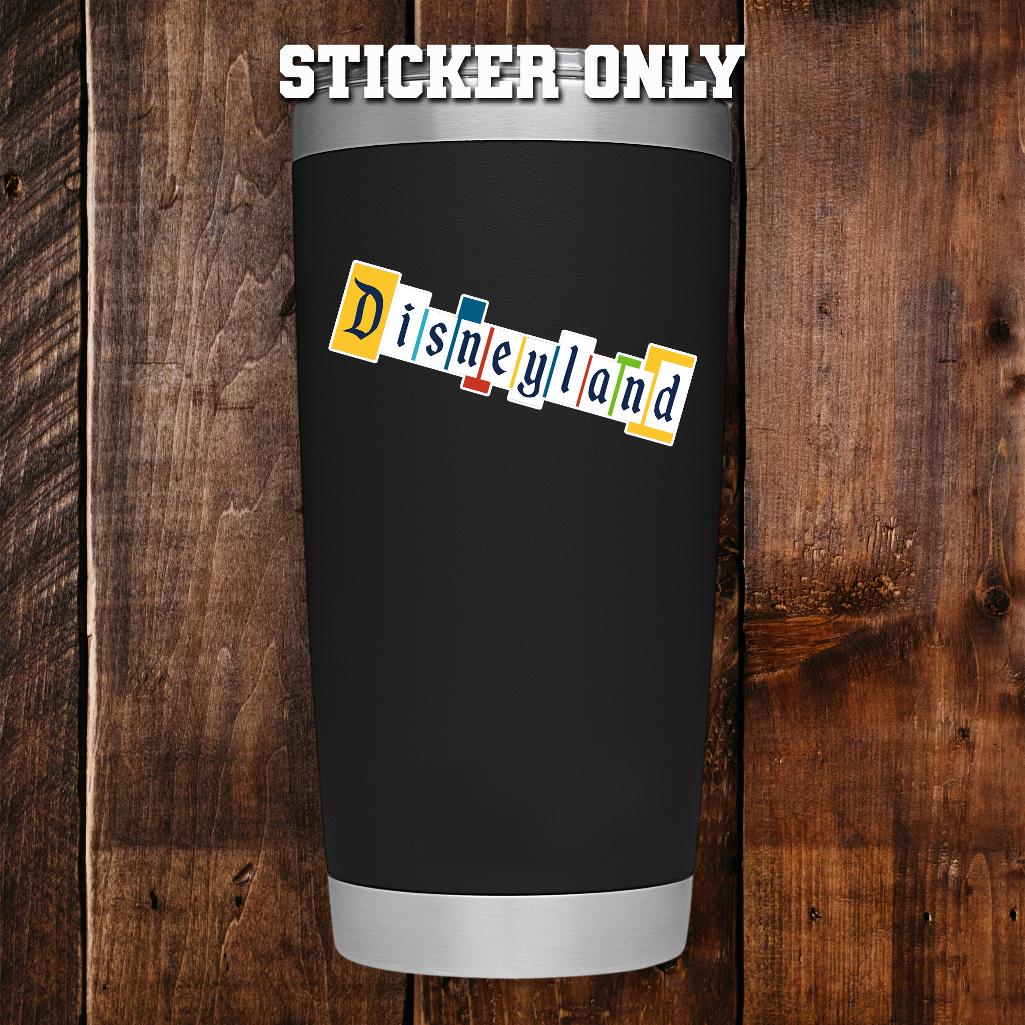 Disneyland Color Sticker