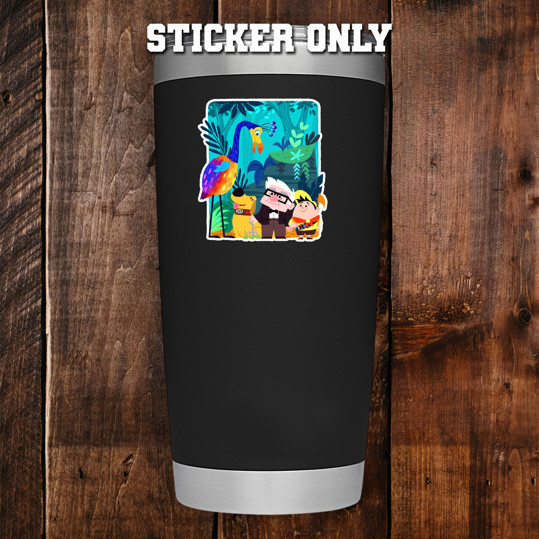 Up Gang Sticker