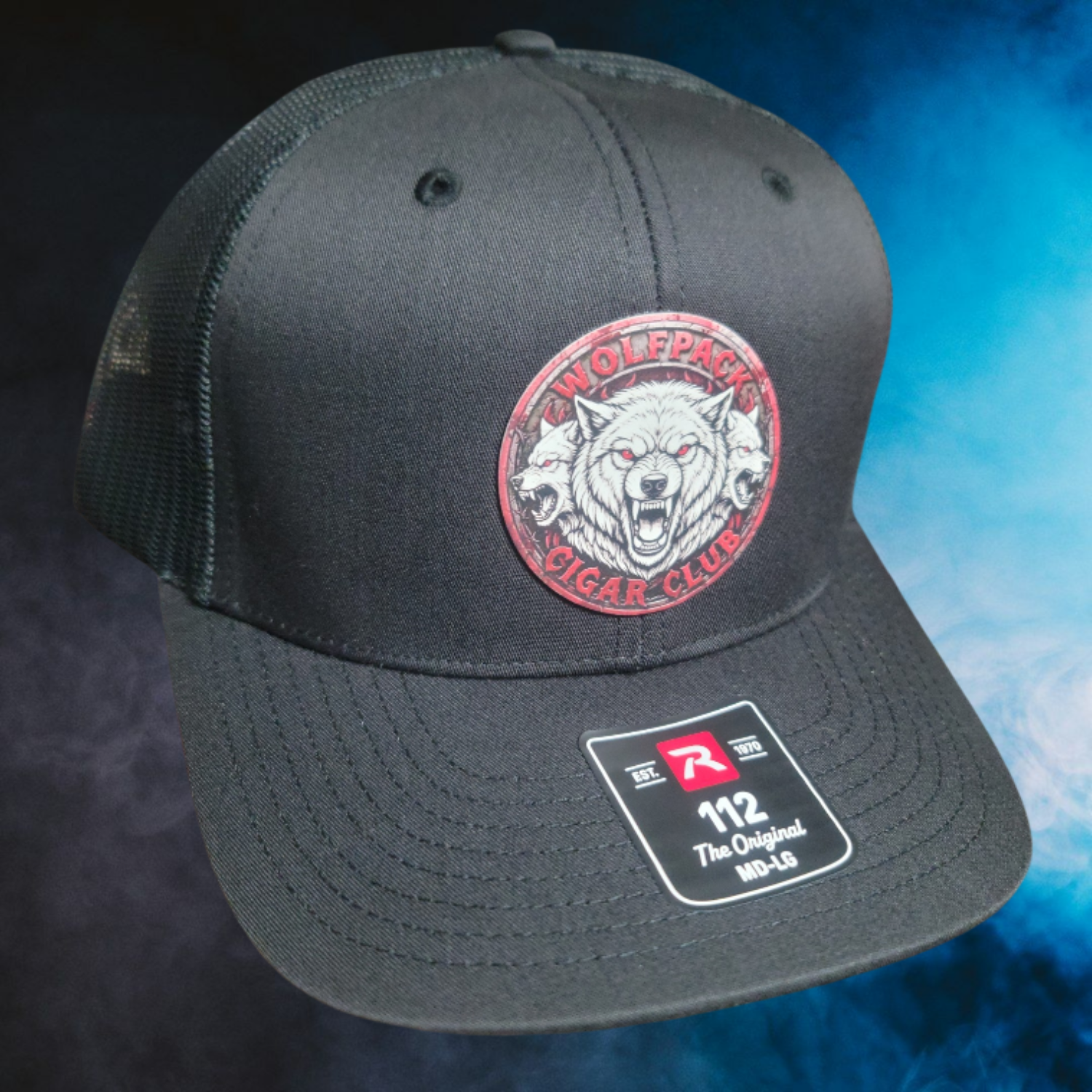 WFCC Black Hat with Wolfpack Logo
