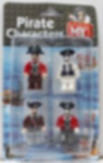 Pirate Block Figures