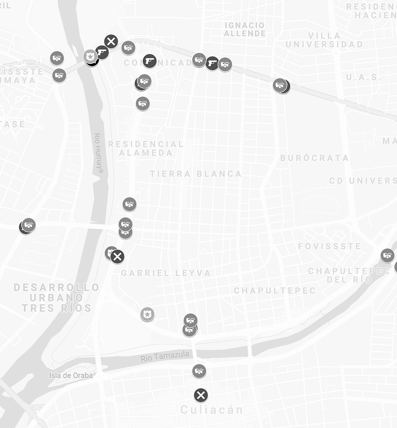 Culiacán: mapping the “narcobloqueos