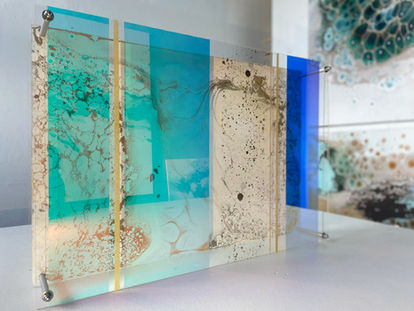 Emma Lindström emmaindstrom Abstract art sculpure dichroic