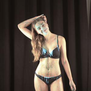 Vibrant Paint Portraits