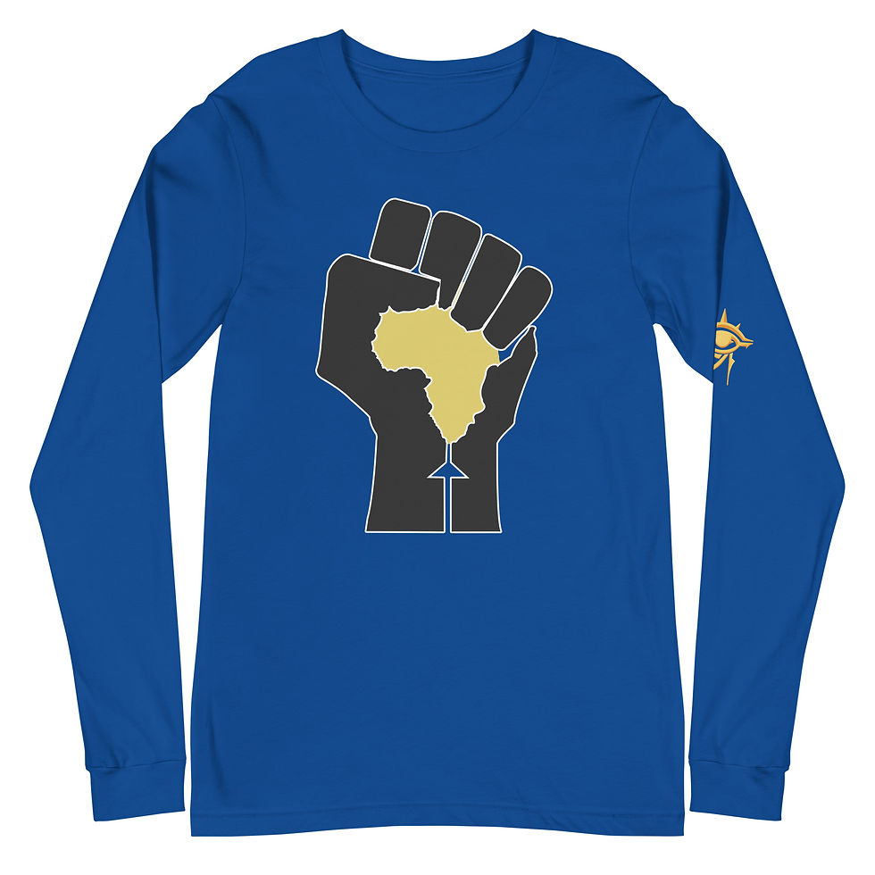 Thumbnail: Fist Africa Y Unisex Long Sleeve Tee