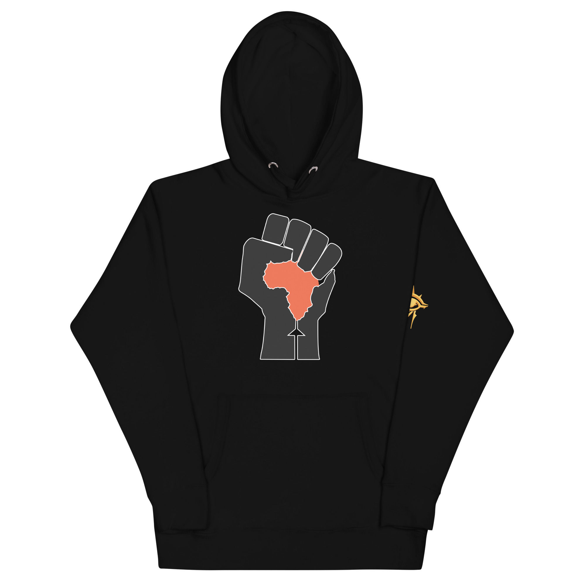 Fist Africa R Unisex Hoodie