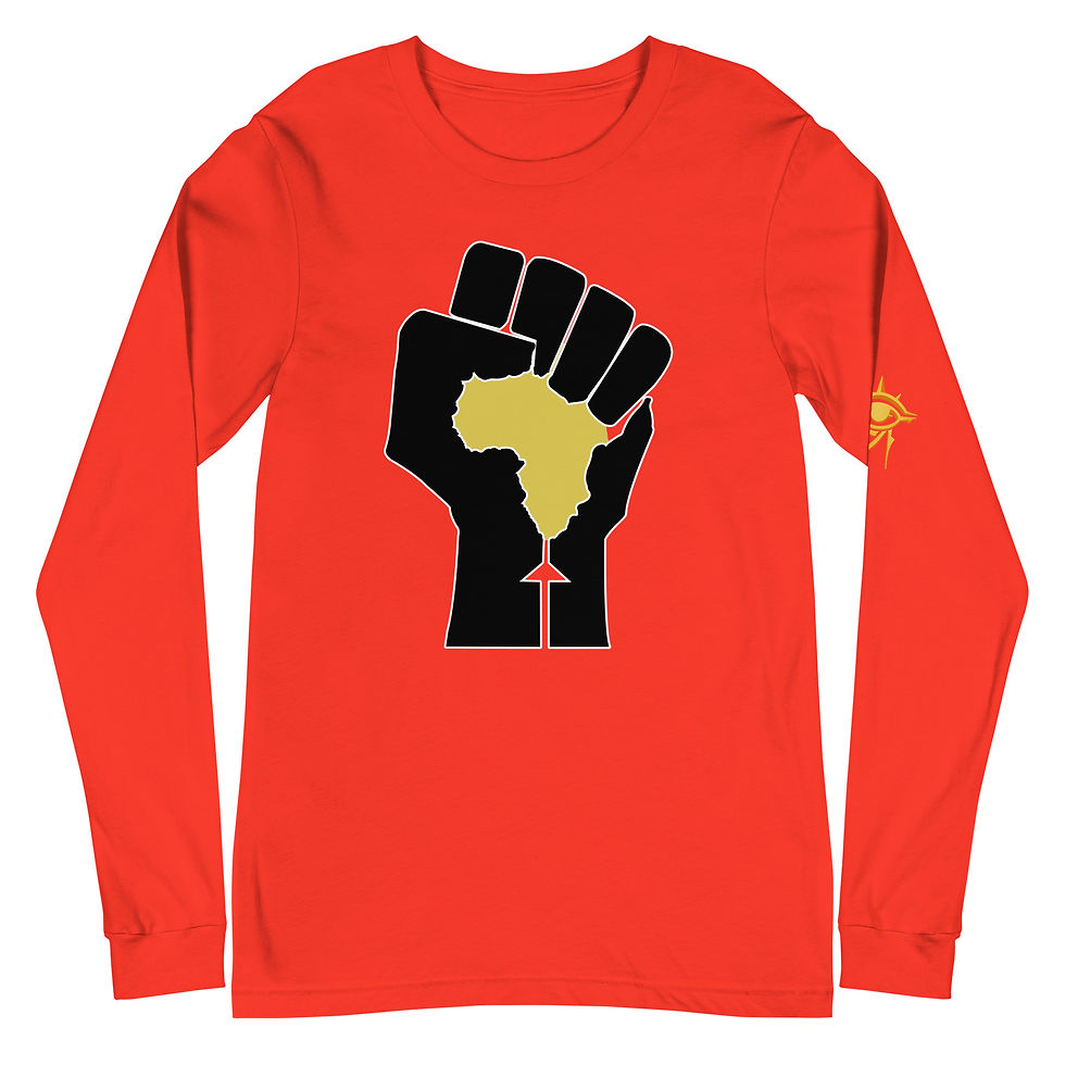 Thumbnail: Fist Africa Y Unisex Long Sleeve Tee