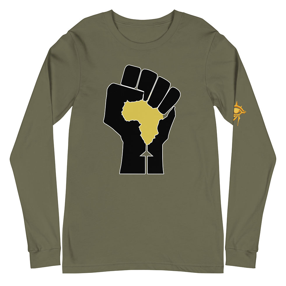 Thumbnail: Fist Africa Y Unisex Long Sleeve Tee