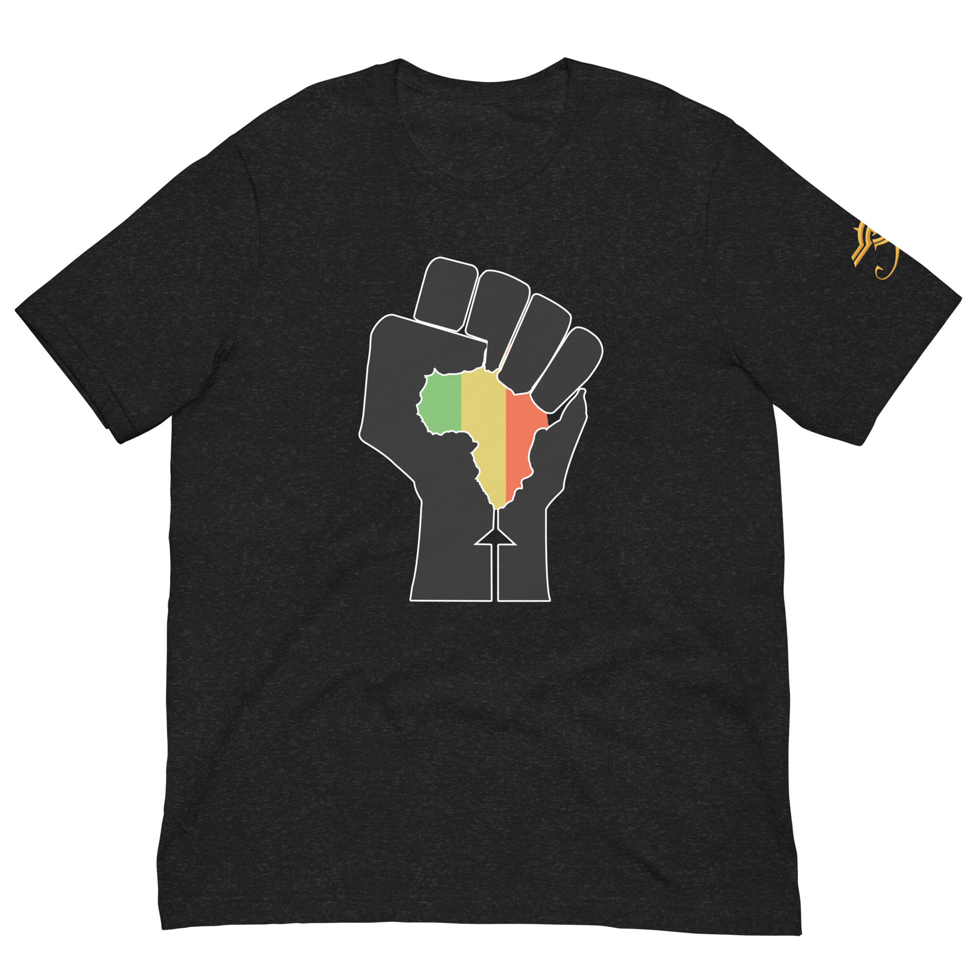 Fist Africa Color Unisex t-shirt