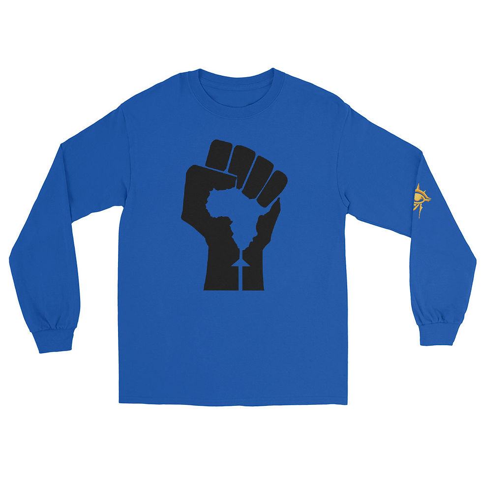 Thumbnail: America Fist B Long Sleeve Shirt