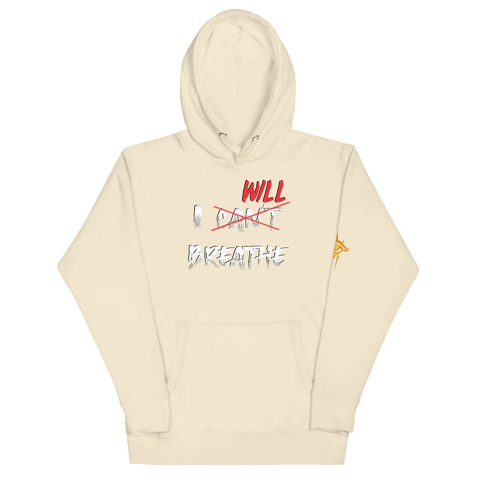 Thumbnail: I will breathe Unisex Hoodie