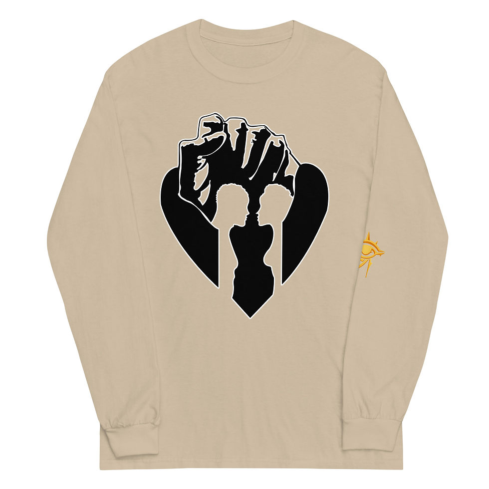 Thumbnail: Black Fist Love Long Sleeve Shirt