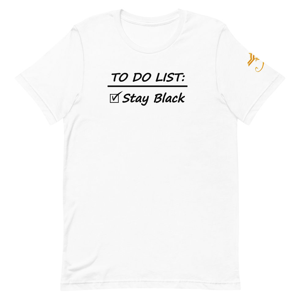 Thumbnail: To do List Unisex t-shirt