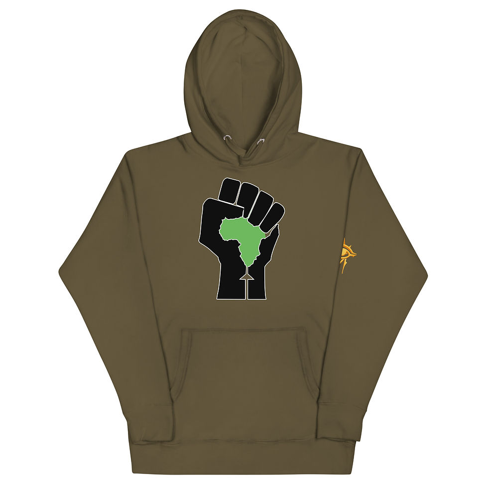 Thumbnail: Fist Africa G Unisex Hoodie