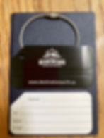 Thumbnail: Metal Luggage Tag - Grey (1 pcs)