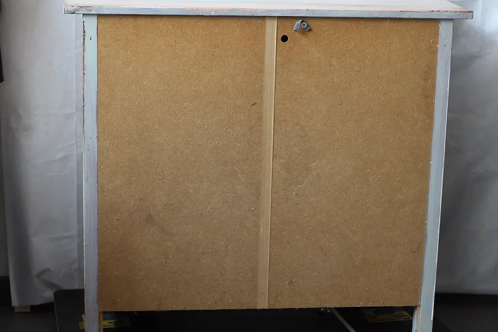 Miniature : Commode patinée multicolore sunset