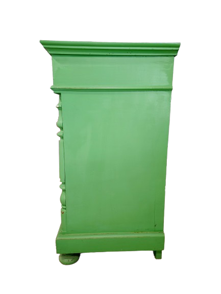 Miniature : Buffet parisien patiné vert