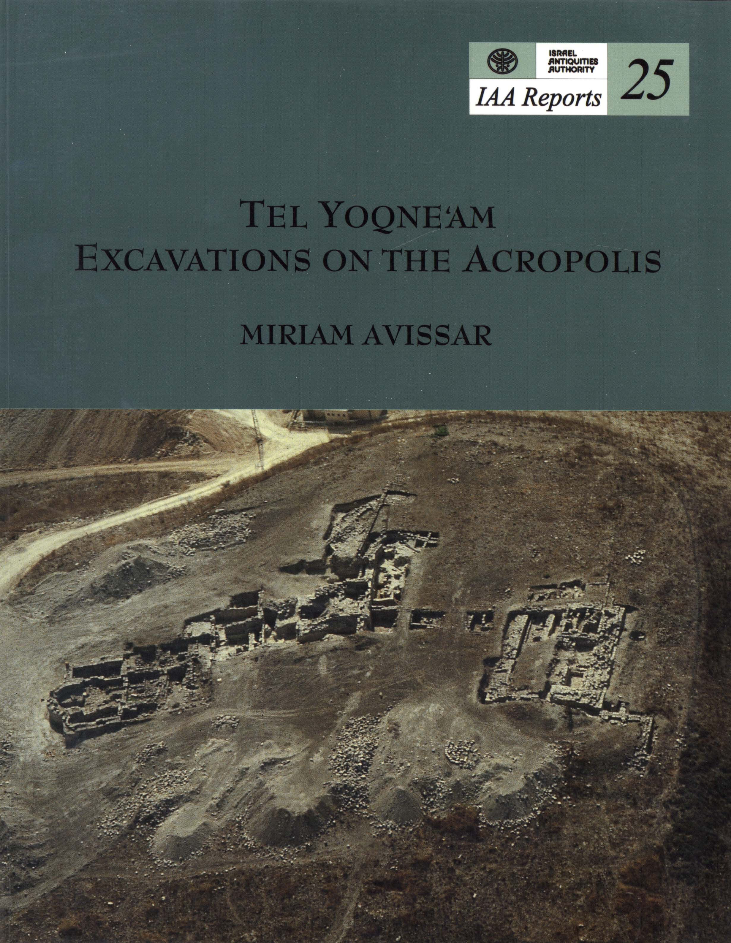 IAA REPORTS 25: TEL YOQNE'AM - EXCAVATIONS ON THE ACROPOLIS