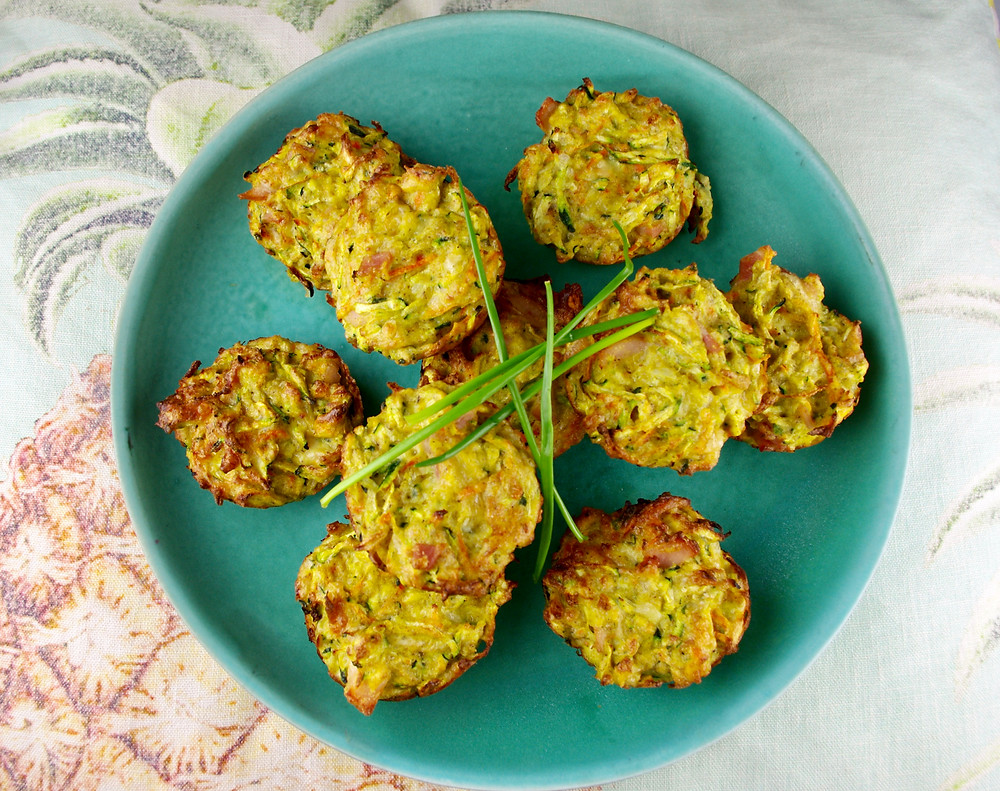 Healthy zucchini muffins