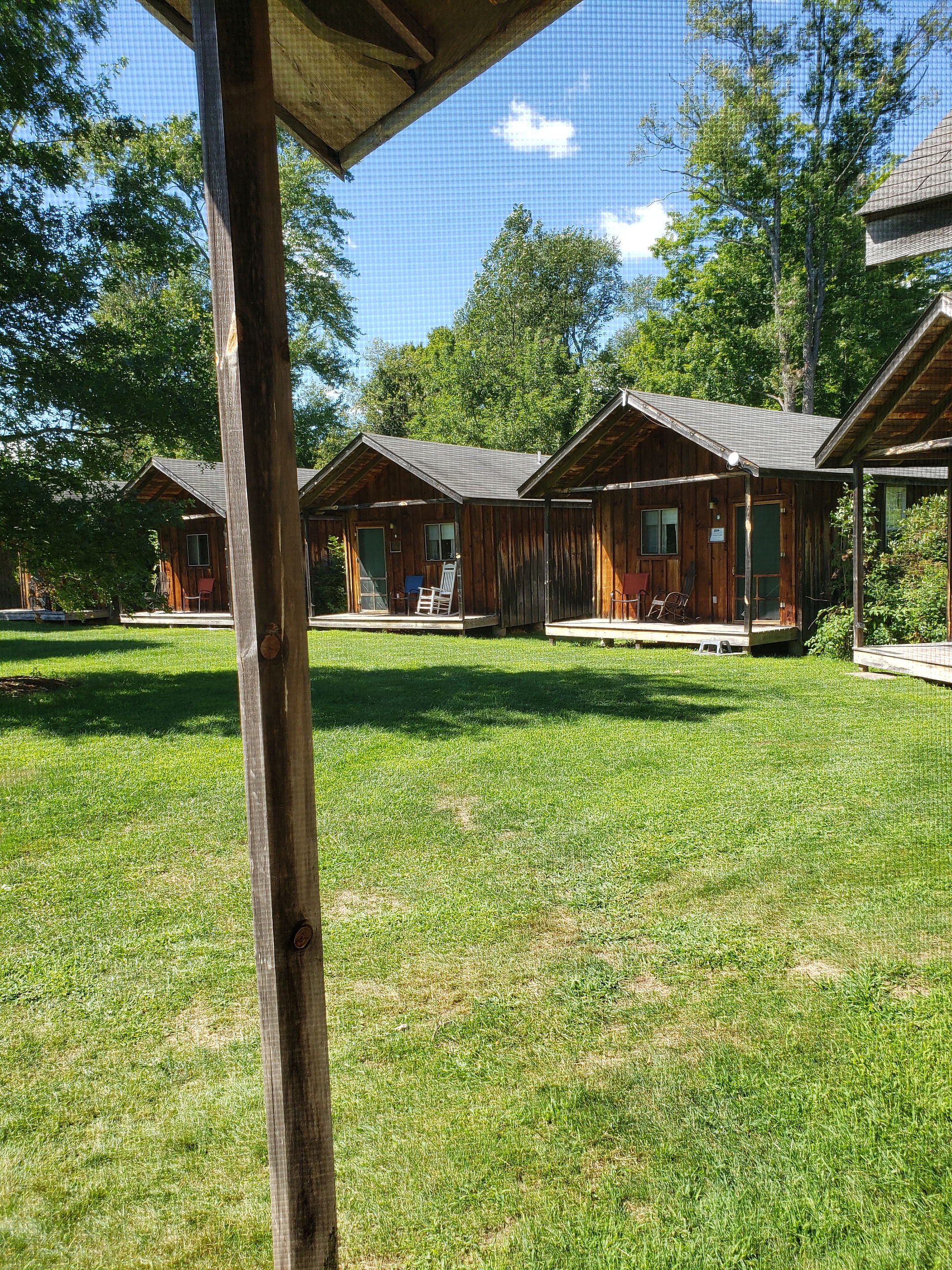 More cabins...