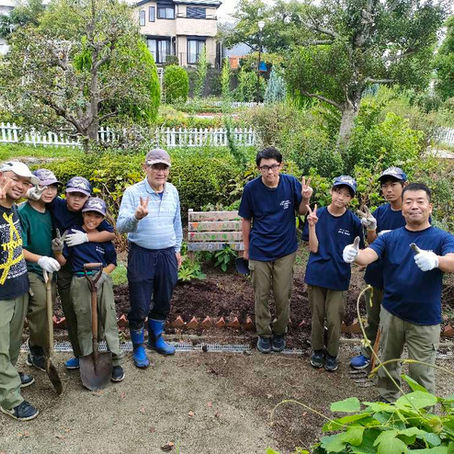 【BS隊】花いっぱい運動（花壇整備）