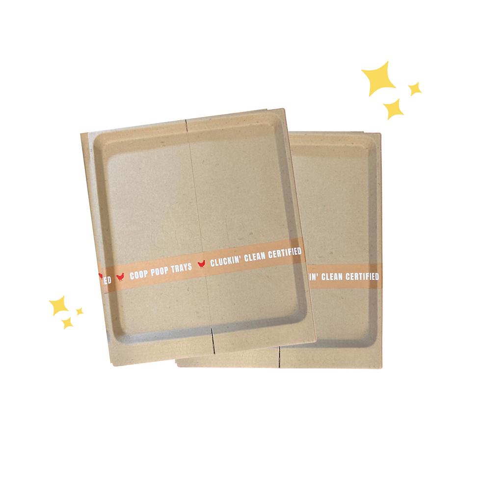 Save Time & the Planet with Our Fully Compostable Litter Trays 🌍