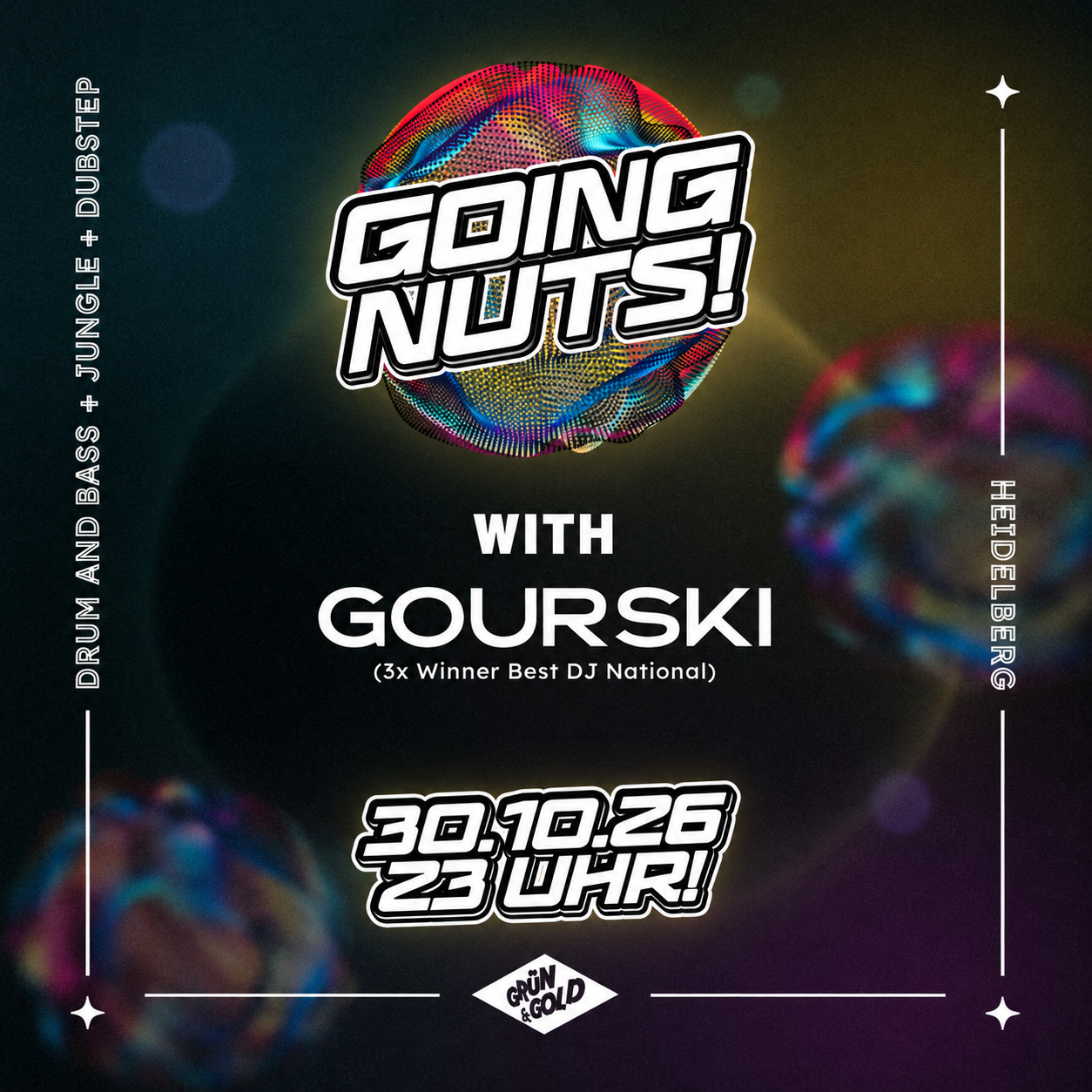 Going Nuts! – Grün & Gold, 30.10.2026