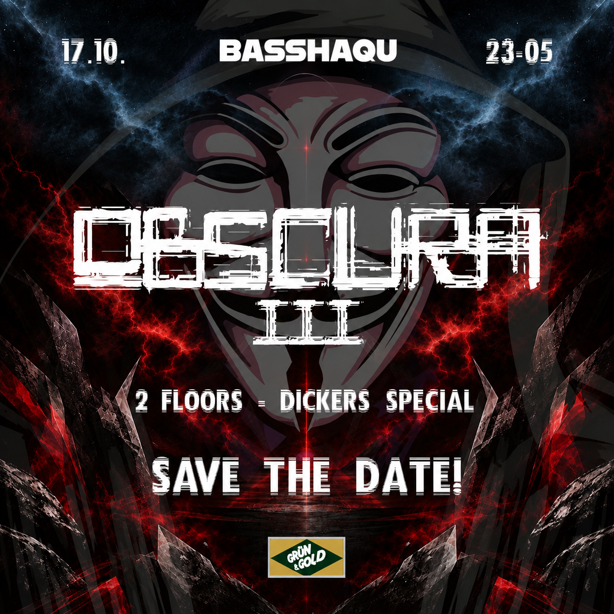 Obscura III – Grün & Gold, 17.10.2026