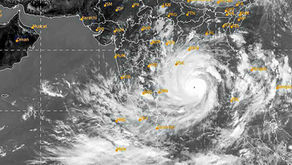 Identifying clouds in weather satellite image