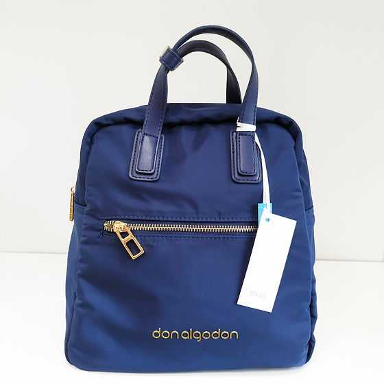 Bolso- Mochila Azul Duende