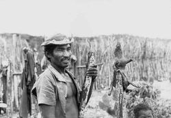 Sertão - homem com preá