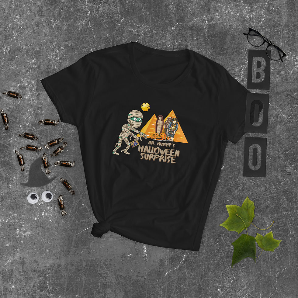 Thumbnail: Mr. Mummy Women's short sleeve t-shirt