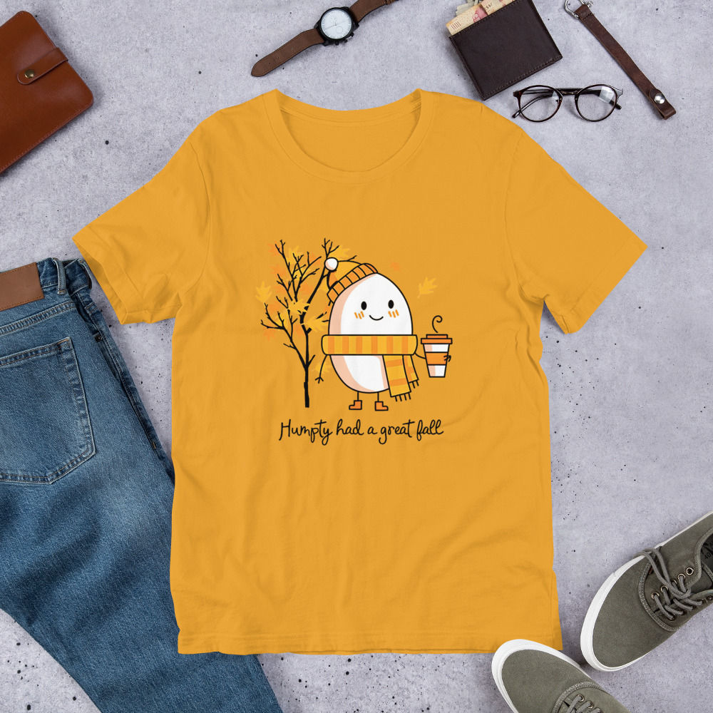 Humpty had a Great Fall Short-Sleeve Unisex T-Shirt