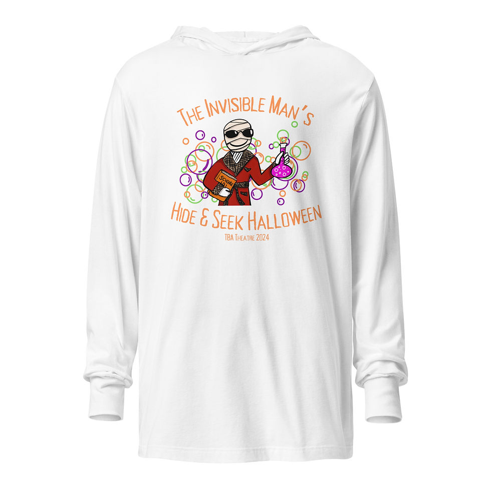 Thumbnail: Invisible Man Hooded long-sleeve tee