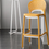 Miniatura: Taburete ABANICO blanco apilable para exterior e interior – Zaus Home Gandía