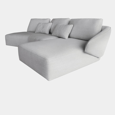 sofá Quin fijo en tienda de muebles en Gandía Zaus, sofá moderno y cómodo