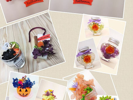 Halloweenアロマワックスサシェ♪