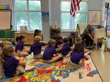 Preschool reading circle