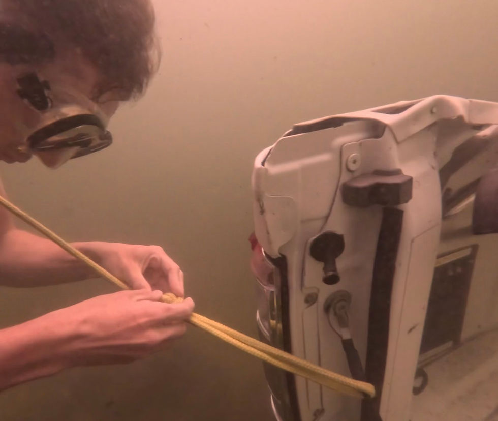 river booty - lost gear recovered from the river. Finding a truck on the bottom of the Salmon River