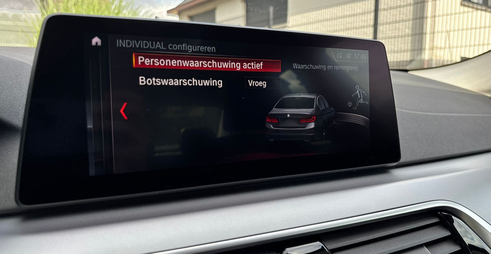 BMW 530e Plug-in Hybride Automaat 2018 interieur