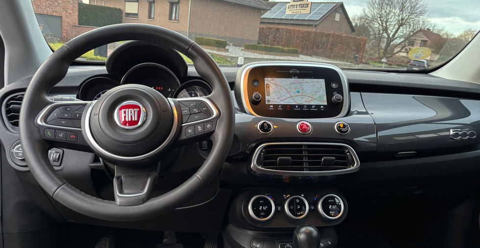 Fiat 500X City Cross 1.6 JTD Automaat 2020 interieur