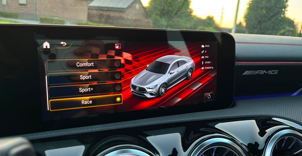 Mercedes CLA 45 S AMG 4MATIC+ 421 PK 2021 interieur