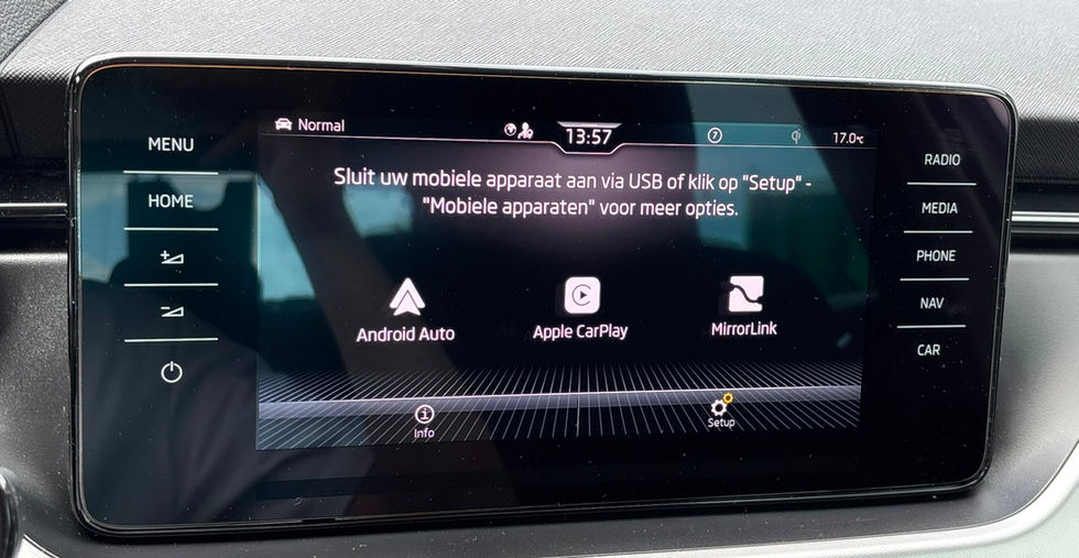 Škoda Kamiq Clever 1.0 TSI DSG Automaat 2022 interieur