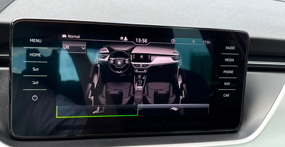 Škoda Kamiq Clever 1.0 TSI DSG Automaat 2022 interieur