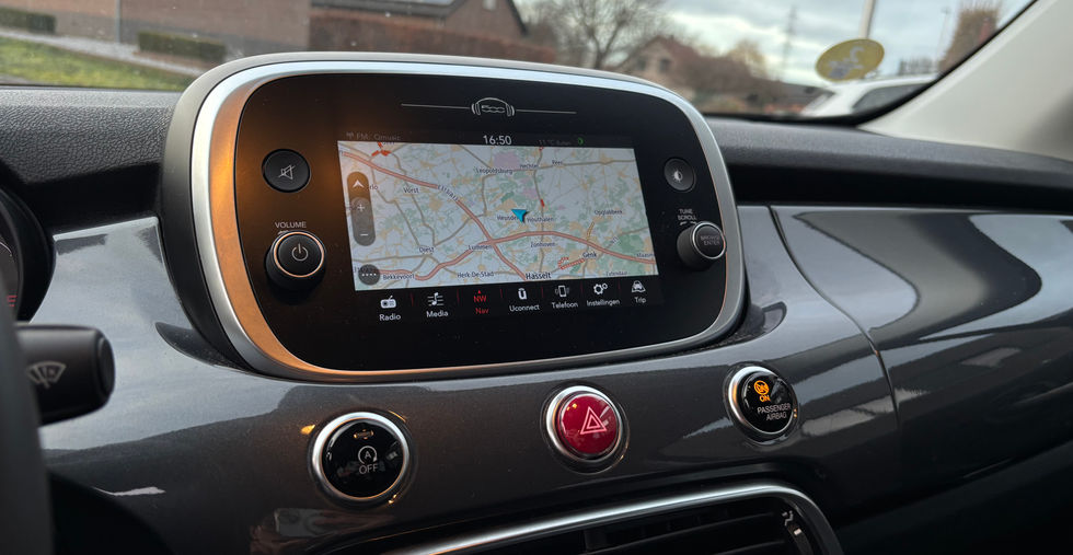 Fiat 500X City Cross 1.6 JTD Automaat 2020 interieur