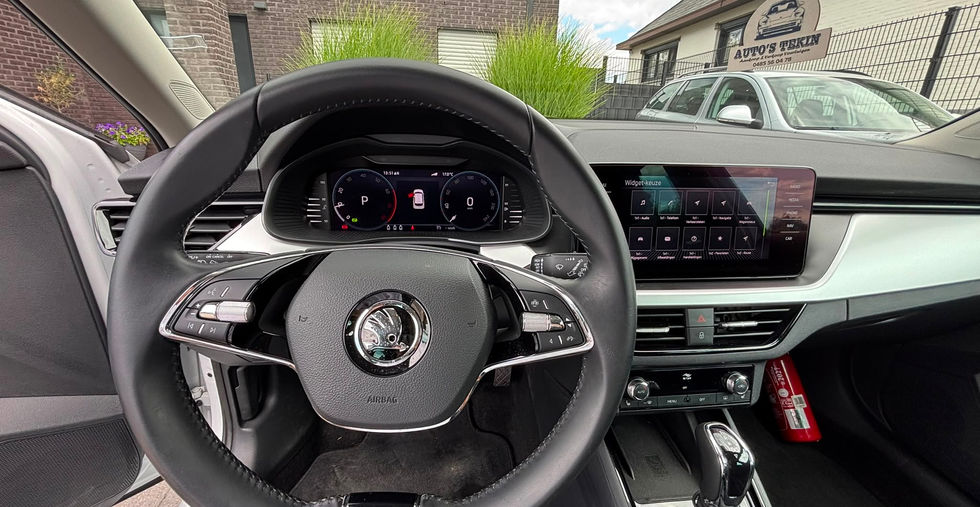 Škoda Kamiq Clever 1.0 TSI DSG Automaat 2022 interieur