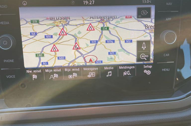 Volkswagen Polo 1.6 TDI Comfort Line 2018 blauw interieur bij Auto’s Tekin Leopoldsburg