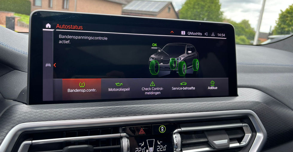 BMW X3 xDrive20 Hybride M-Pakket 2022 interieur