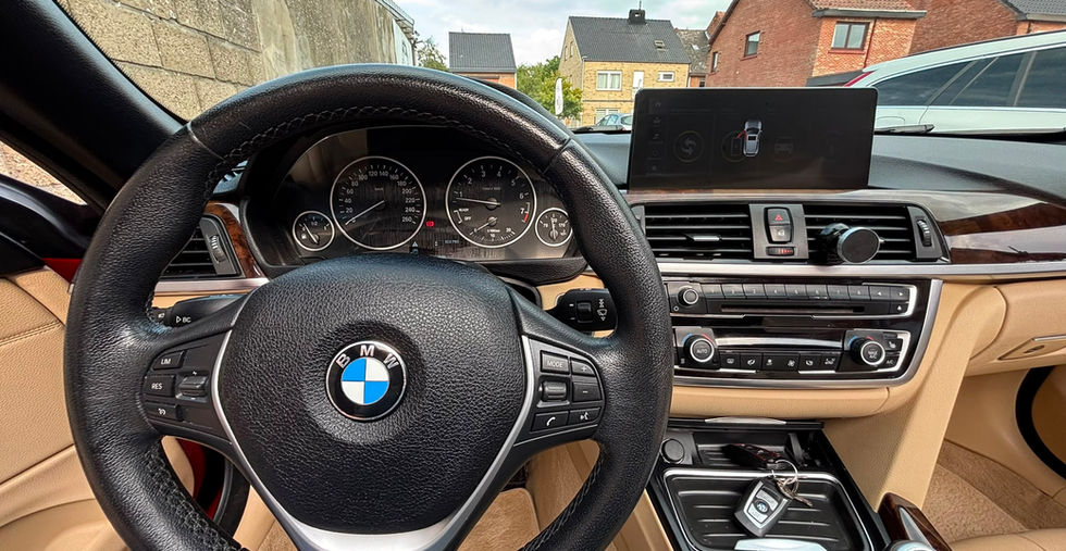 BMW 420i Luxury Line Cabrio Hardtop 184 pk 2015 interieur